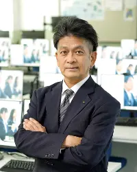 先生から生徒に話をしている。